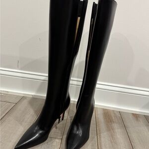 Christian Louboutin Black Heeled Boots